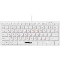 Клавіатура Maxxter KBM-C01W-UA White
