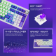 Клавіатура Proove Gaming Slicker Special Edition White/Purple (WKSLSE022416)