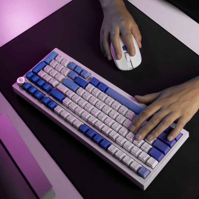 Клавіатура Proove Gaming Slicker Special Edition White/Purple (WKSLSE022416)