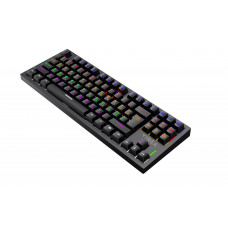 Клавіатура Winga KBGM-110 87 клавіш LED Blue Switch USB Black (KBGM-110 Black)