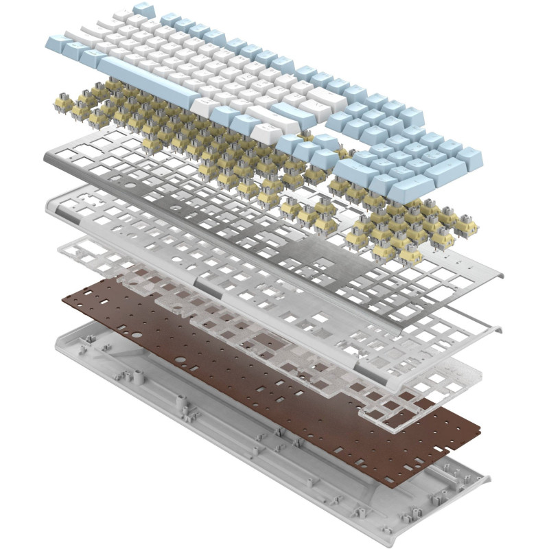 Клавіатура A4tech FS100 Fstyler Icy Blue (FS100 Icy Blue)
