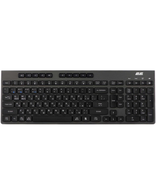 Клавіатура 2E KS280 WL/BT EN/UKR Grey/Black (2E-KS280WBGR_UA)