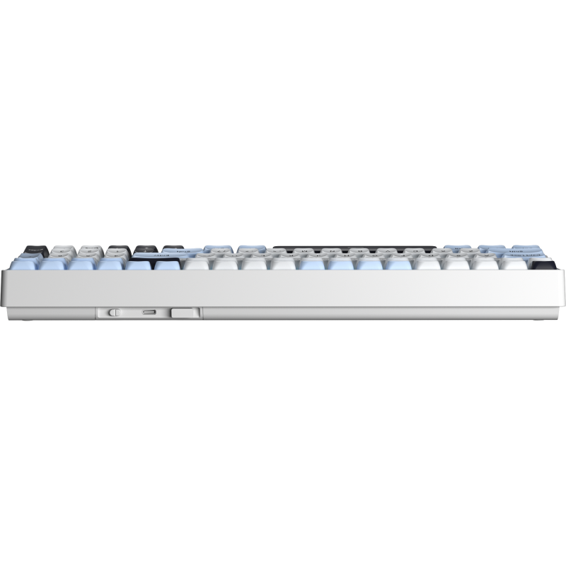 Клавіатура Aula S100pro RGB KRGD Brown Switch Wireless/Bluetooth/Type-C UA White/Black (6948391205755)