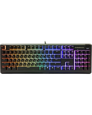 Клавиатура SteelSeries Apex 3 UA (64795)