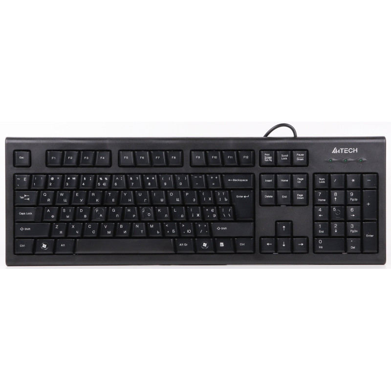Комплект A4Tech KRS-8572 USB Black