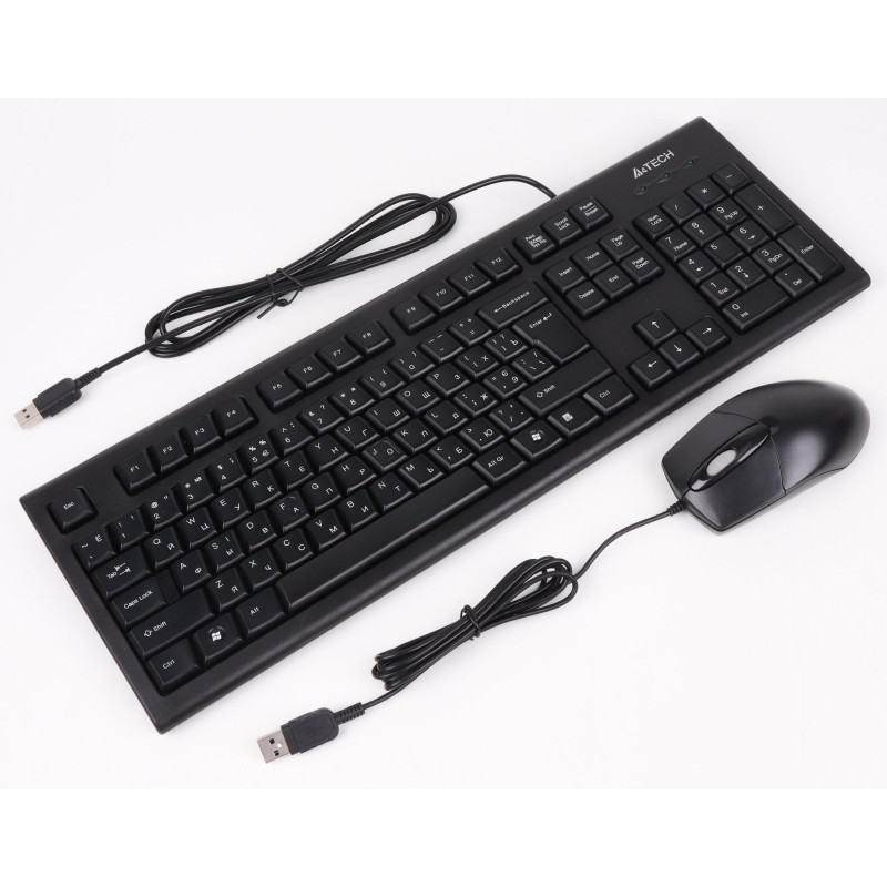 Комплект A4Tech KRS-8572 USB Black