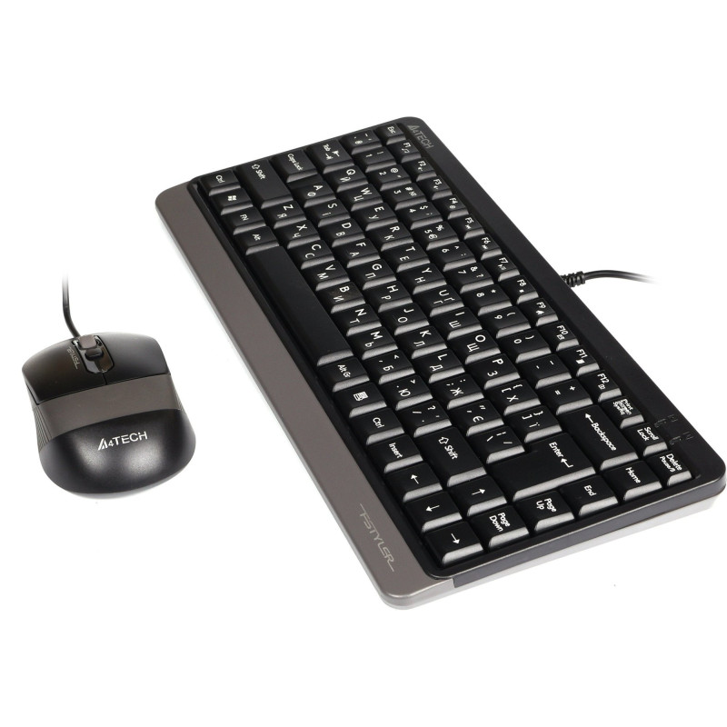 Комплект A4Tech Fstyler F1110 сірий