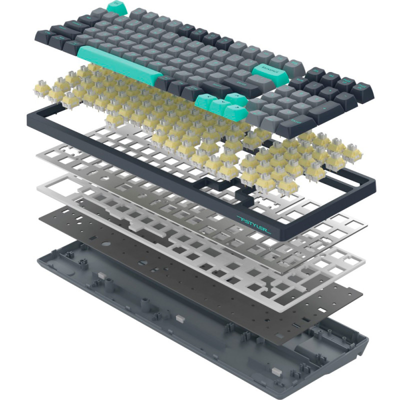 Клавіатура A4tech FS300 Fstyler Panda Rock Climbing (FS300 Panda Rock Climbing)