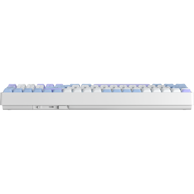 Клавіатура Aula S100pro RGB KRGD Red Switch Wireless/Bluetooth/Type-C UA White/Blue (6948391205762)
