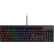 Клавіатура Hator Icefall Mecha Rainbow USB Black (HTK104UA)