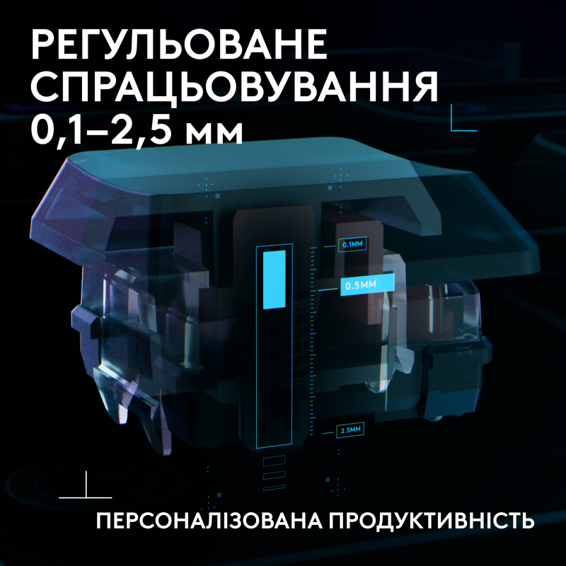 Клавіатура Logitech G515 Rapid TKL Wired USB Black (920-013861)