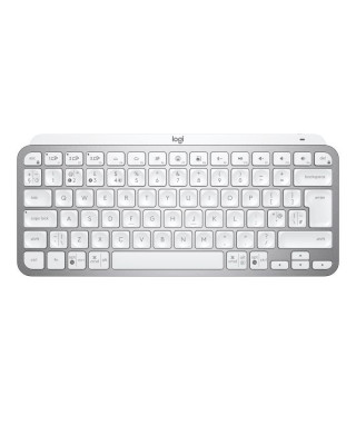 Клавиатура Logitech MX Keys Mini Wireless Illuminated UA Pale Gray (920-010499)
