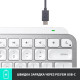 Клавиатура Logitech MX Keys Mini Wireless Illuminated UA Pale Gray (920-010499)