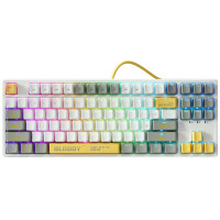 Клавіатура A4Tech Bloody S87 BLMS Red Plus Switch Energy White (S87 Energy White)