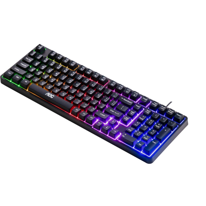 Клавіатура AOC GK116B LED USB UA Black (GK116B/97)