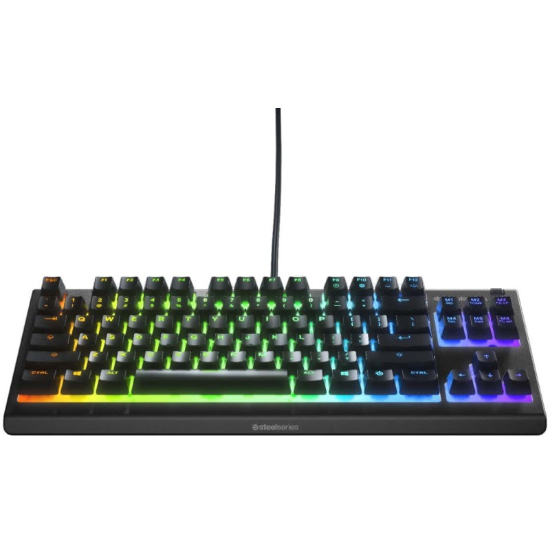 Клавиатура SteelSeries Apex 3 TKL UA USB Black (SS64831)