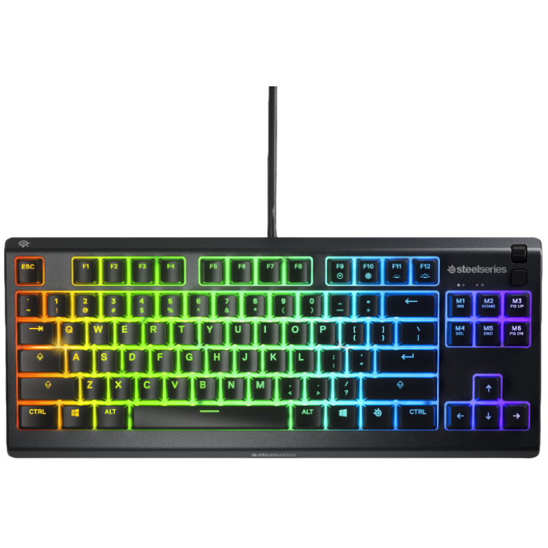 Клавиатура SteelSeries Apex 3 TKL UA USB Black (SS64831)