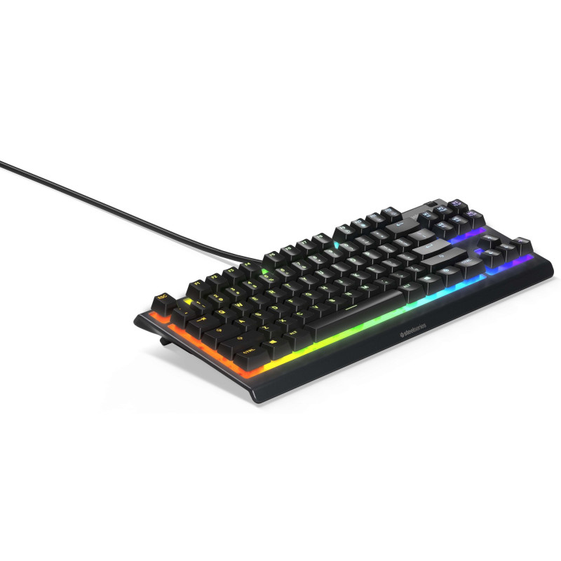 Клавиатура SteelSeries Apex 3 TKL UA USB Black (SS64831)