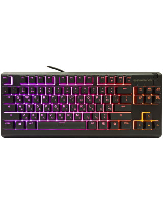 Клавиатура SteelSeries Apex 3 TKL UA USB Black (SS64831)