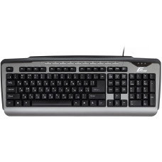 Клавіатура Frime Classic Black-Silver USB (FKBB0323)
