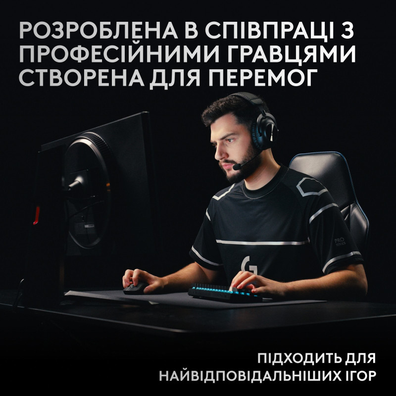 Клавіатура Logitech G PRO X 60 TKL GX Optical Tactile (920-011930) Wireless White