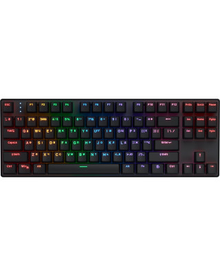 Клавіатура Hator Icefall Mecha TKL Rainbow Wireless/USB Black (HTK287UA)