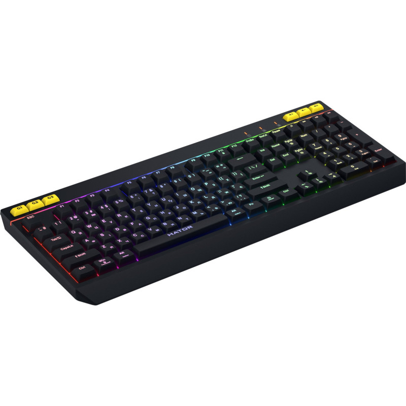 Клавіатура Hator Icefall USB Black (HTK402UA)