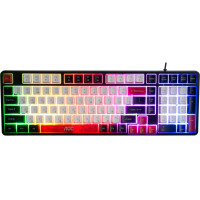 Клавіатура AOC GK116H1 LED USB UA White/Red/Black (GK116H1/97)