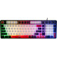Клавіатура AOC GK116H1 LED USB UA White/Red/Black (GK116H1/97)