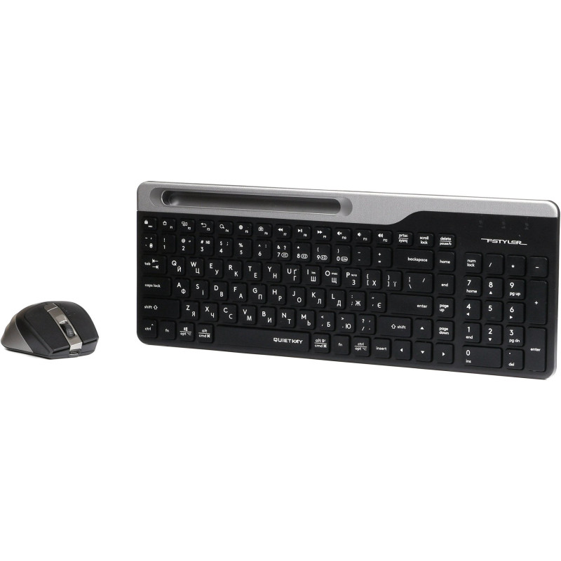 Комплект A4Tech FB2535CS Wireless/Bluetooth Smoky Grey