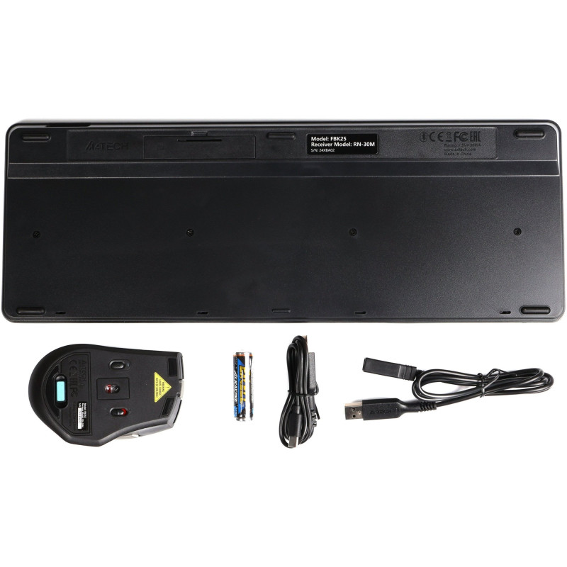 Комплект A4Tech FB2535CS Wireless/Bluetooth Smoky Grey