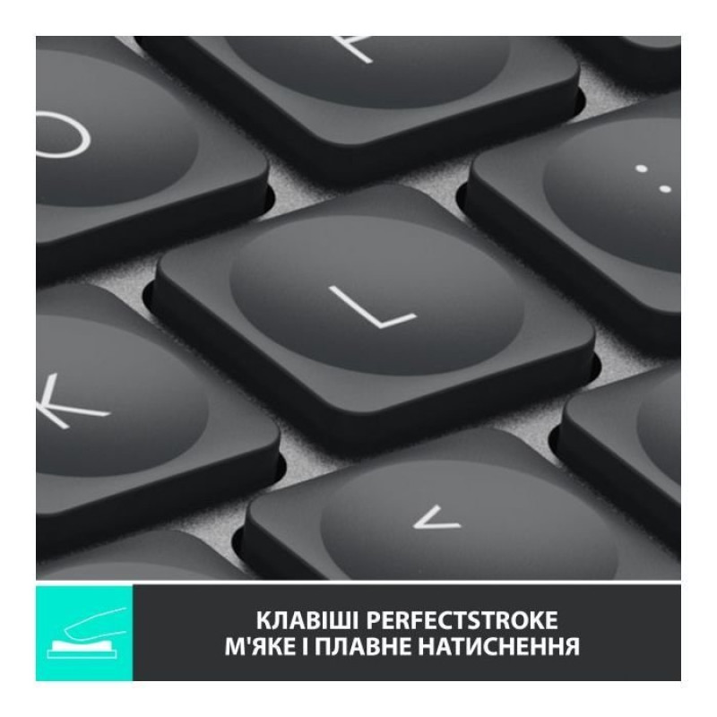 Клавіатура Logitech MX Keys Mini Wireless Illuminated Graphite (920-010498)