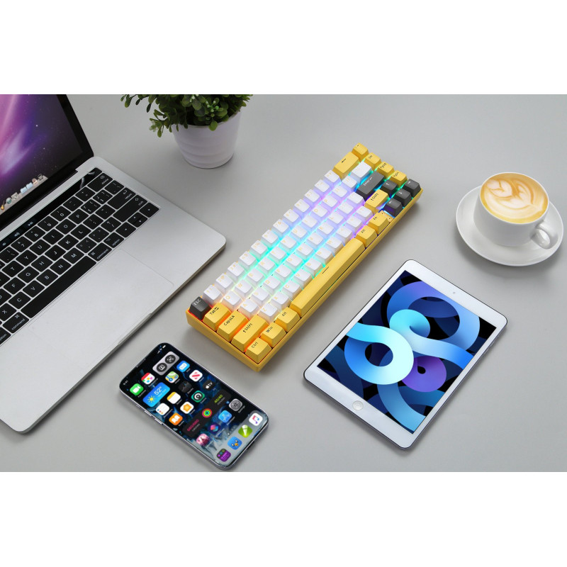 Клавіатура Motospeed BK67 Longhua Blue Yellow (mtbk67ymb)