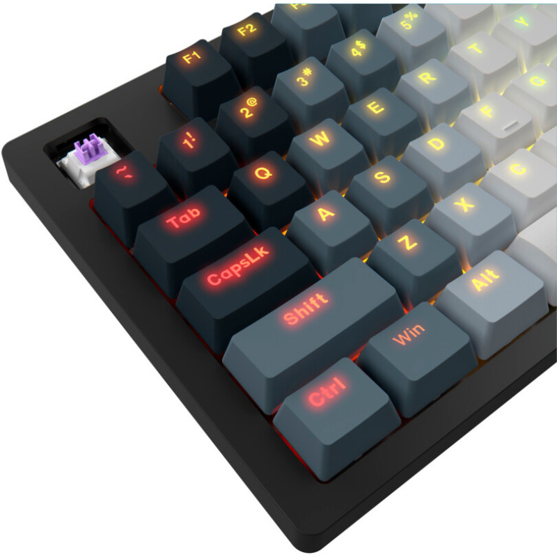 Клавіатура Lorgar Azar 514 RGB (LRG-GK514W-UA) White