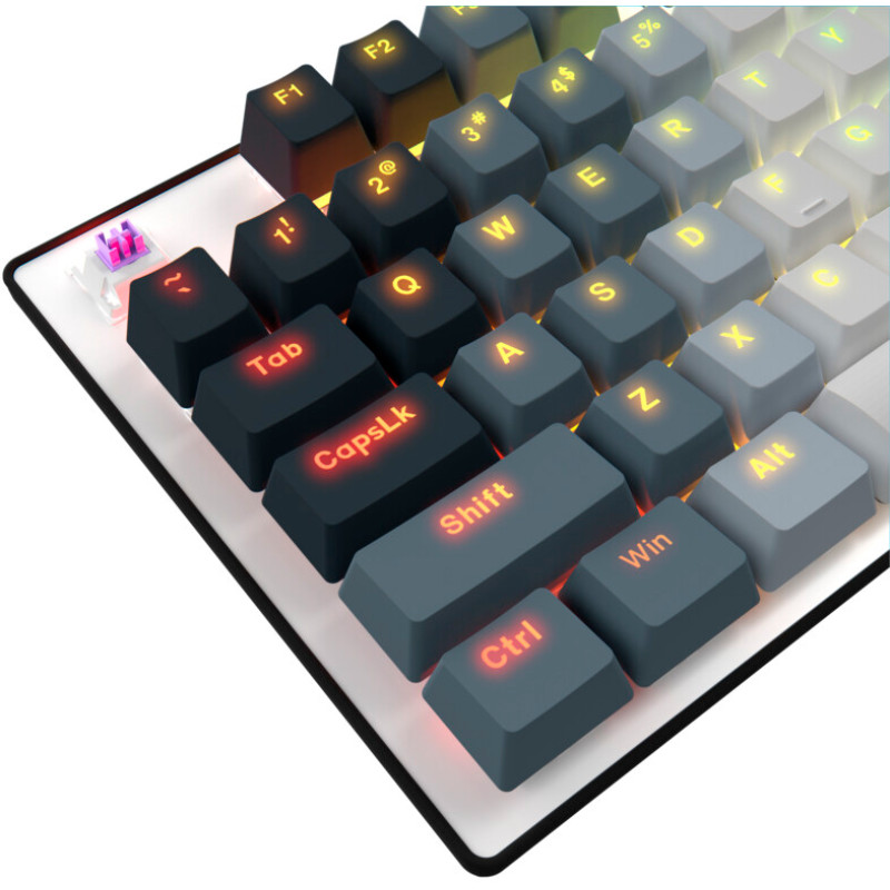 Клавіатура Lorgar Azar 514 RGB (LRG-GK514W-UA) White