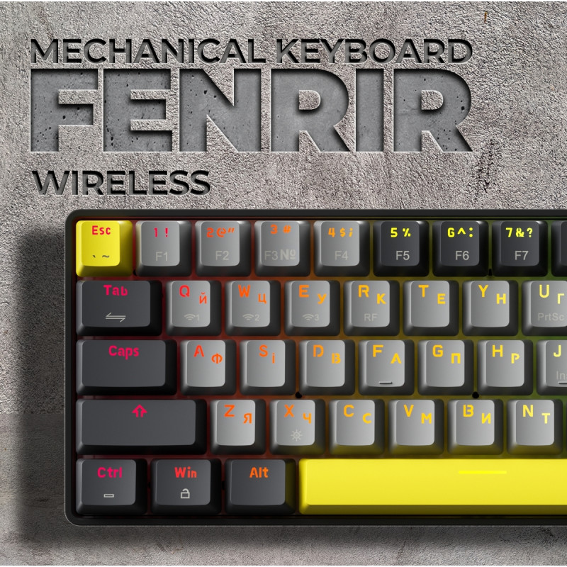 Клавіатура Gamepro Asgard Fenrir (MK130G Pro)