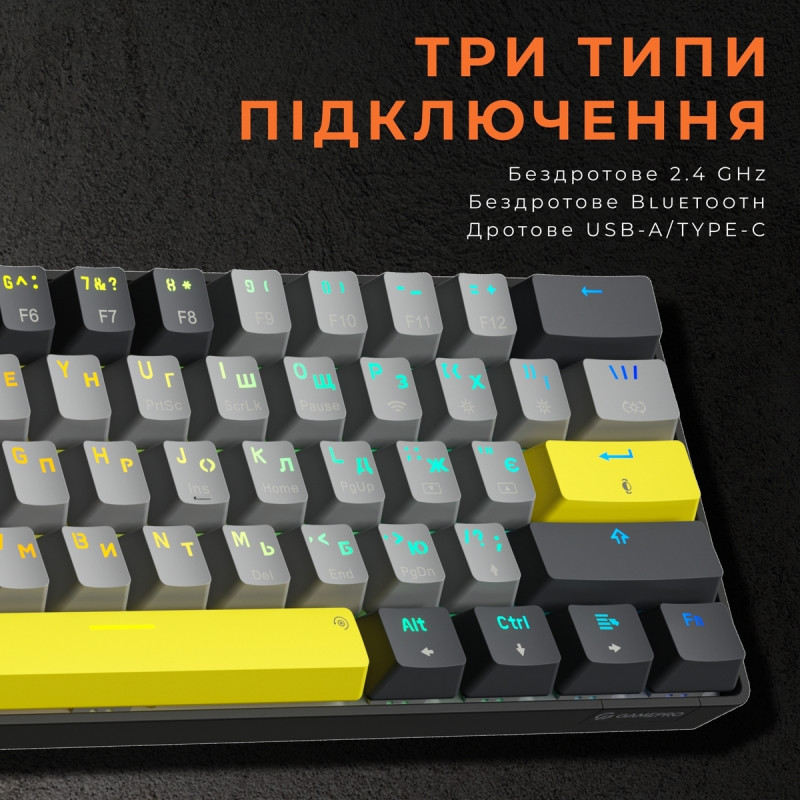 Клавіатура Gamepro Asgard Fenrir (MK130G Pro)
