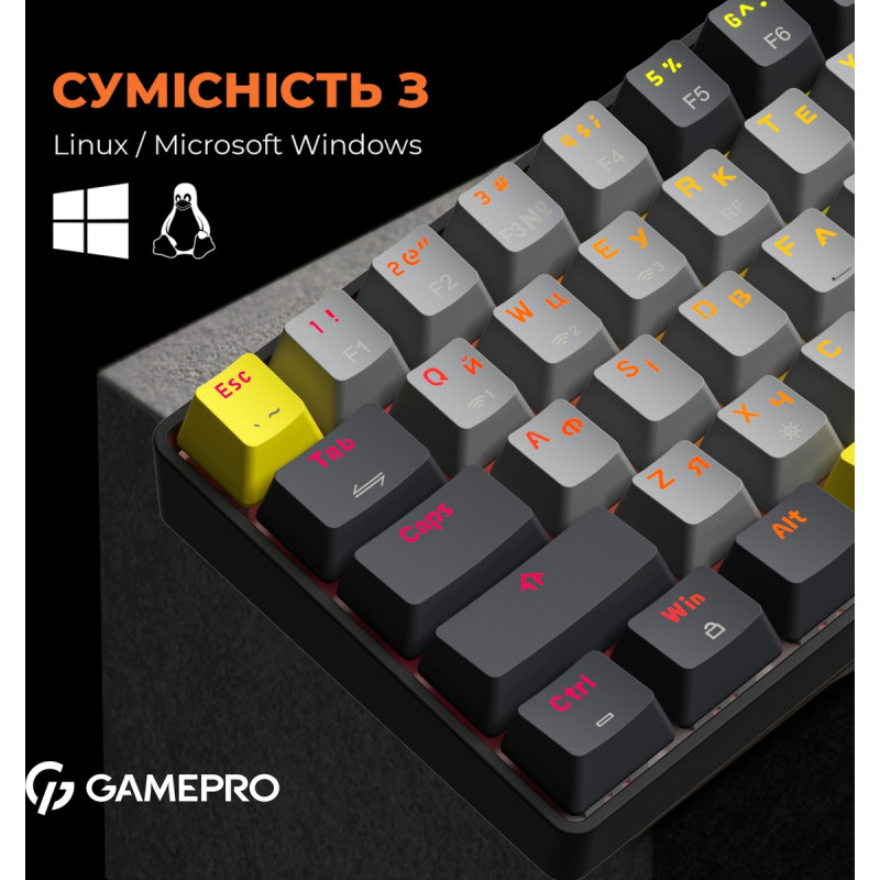Клавіатура Gamepro Asgard Fenrir (MK130G Pro)