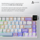 Клавіатура Ajazz AK650 RGB Flying Fish Switch Wireless With Screen (AK650-FF-PWB) Purple