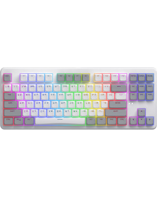 Клавіатура HATOR Rockfall 3 Mecha TKL wireless orange (HTK851UA) White