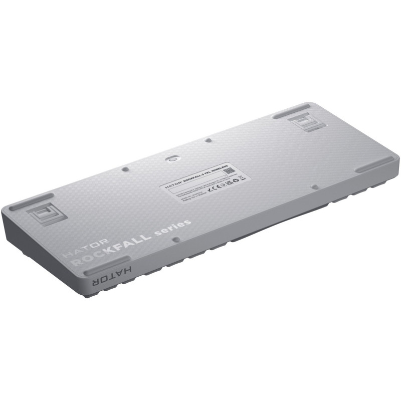 Клавіатура HATOR Rockfall 3 Mecha TKL wireless orange (HTK851UA) White