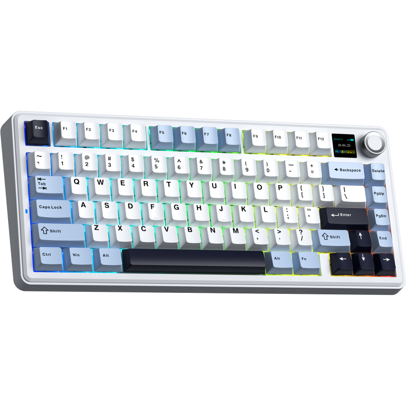 Клавіатура Aula F75 Max White (6978080501158)