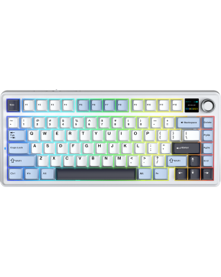 Клавіатура Aula F75 Max White (6978080501158)