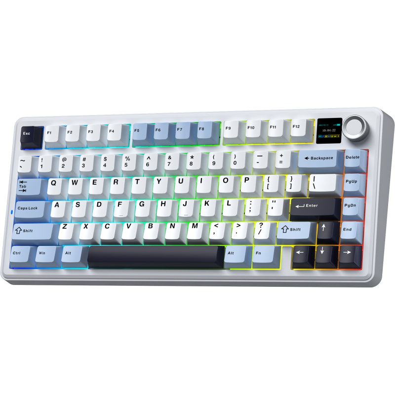 Клавіатура Aula F75 Max White (6978080501158)