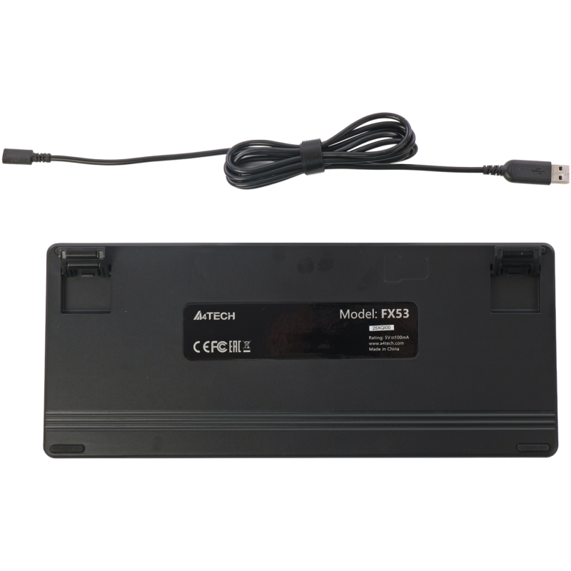 Клавіатура A4Tech FX53 USB UA Black (4711421002394)