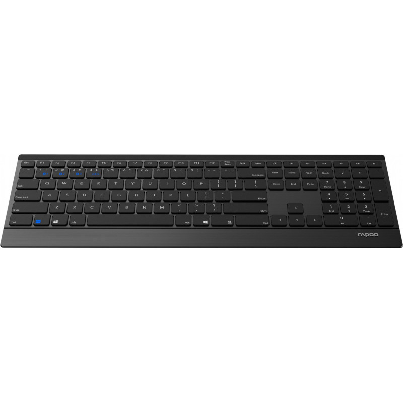 Клавіатура Rapoo E9500M Wireless Black (E9500M Black)