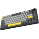 Клавіатура Ajazz AK820 Sea Salt Switch Black USB-C (AK820-SS-BGY)
