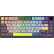 Клавіатура Ajazz AK820 Sea Salt Switch Black USB-C (AK820-SS-BGY)