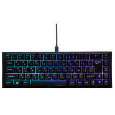Клавіатура ігрова 2E GAMING KG350 RGB 68key USB Black Ukr (2E-KG350UBK)