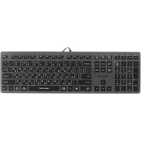 Клавіатура A4Tech FX60 USB Grey White з підсвічуванням